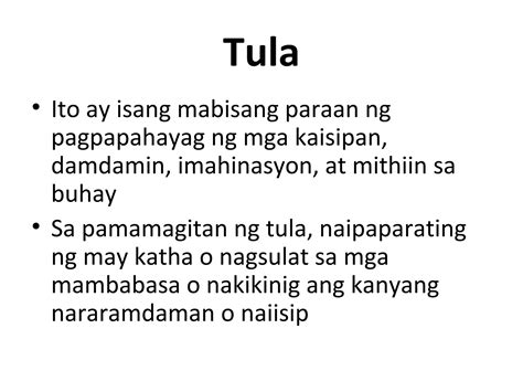 tuleg meaning in tagalog|Tula Meaning .